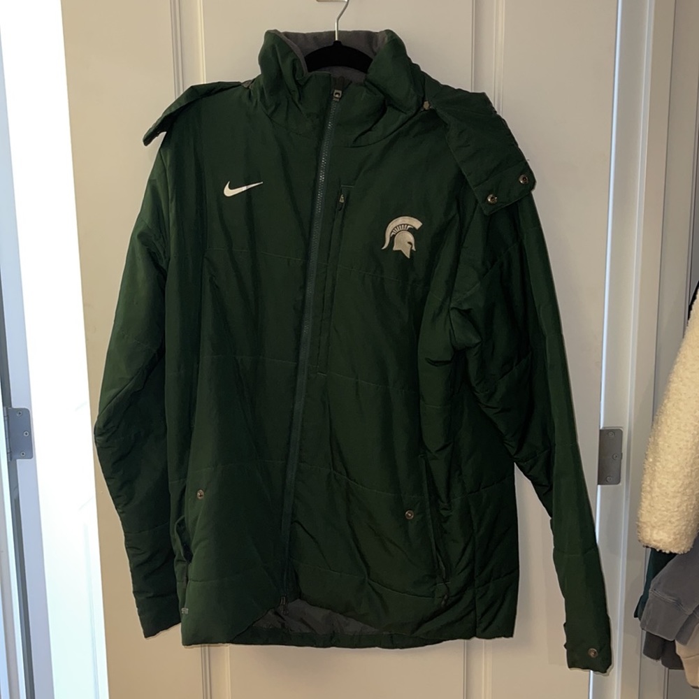 MICHIGAN STATE PUFFER COAT